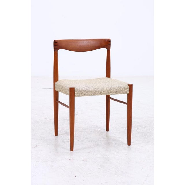 Chairs in Teak by Henry W. Klein for Bramin, Set of 4 For Sale - Image 4 of 17