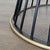 Pottery Barn Modern Glass Dining Set With Black Metal Table and 2 Black Chairs For Sale In San Francisco - Image 6 of 11