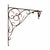 Antique Wrought Iron Canopy Brackets For Sale - Image 4 of 6