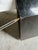 1980’s Postmodern Tessellated Stone and Chrome Geometric Coffee Table For Sale - Image 11 of 12