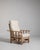 French Oak Reclining Armchair with Pull-Out Footrest, Antique, France, Circa 1940 For Sale - Image 16 of 18