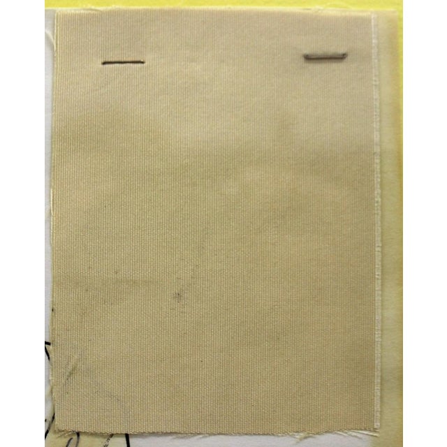 1980s Pierre Balmain Couture No. 415 Versailles Traditional Watercolor Painting For Sale - Image 4 of 4