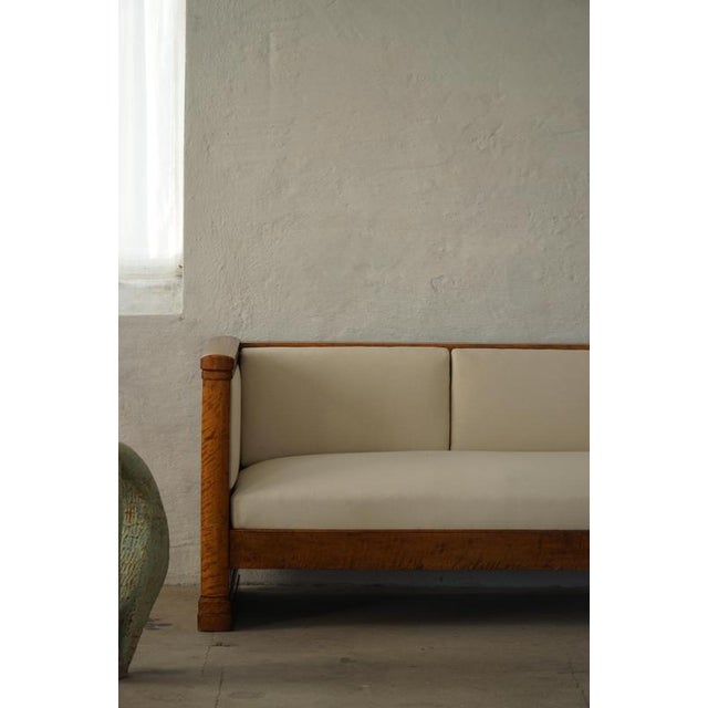 Vintage Swedish Freestanding Sofa, 1920s For Sale - Image 4 of 18
