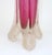 Contemporary Neal Drobnis Sand Cast Magenta Art Glass Vase, 1997 For Sale - Image 3 of 18