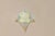 The shape of this wall lamp is reminiscent of a folded piece of paper and is made of a Murano glass type or technique...