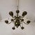 Two-Tier 12-Light Dutch Brass Chandelier, 1930s For Sale - Image 18 of 18