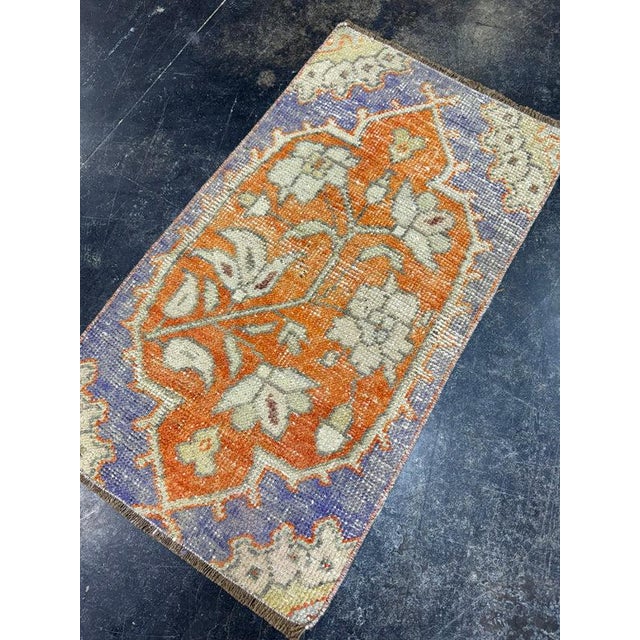 Early 21st Century Turkish Yastik Rug 1'6" x 2'8" For Sale - Image 5 of 5