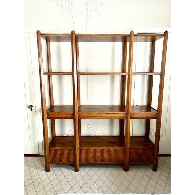 Rose Tarlow Rose Tarlow Custom Bookcase With Doors and Hidden Drawers For Sale - Image 4 of 11