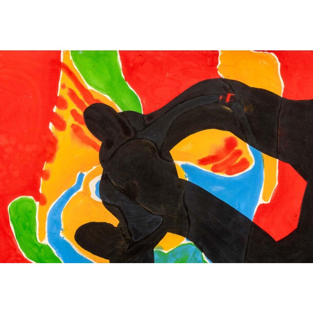 Jack Roth (American, 1927-2004), "Rope Dancer #5", Acrylic on Canvas, 1980, titled, signed and dated "Roth 80" verso, with...