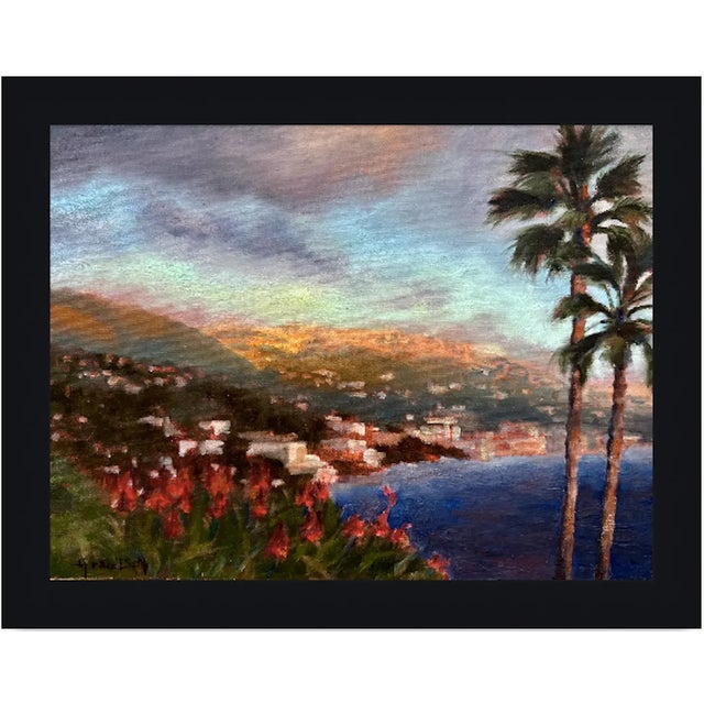 Original Fine Art Painting - Laguna Moonlight Sparkle For Sale - Image 4 of 5