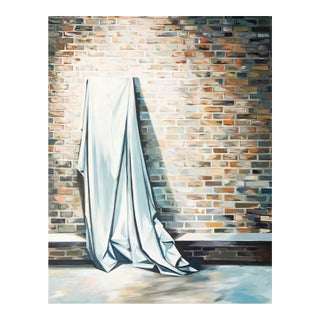 1970s Large Lowell Nesbitt Oil on Canvas - Unstretched (rolled) For Sale