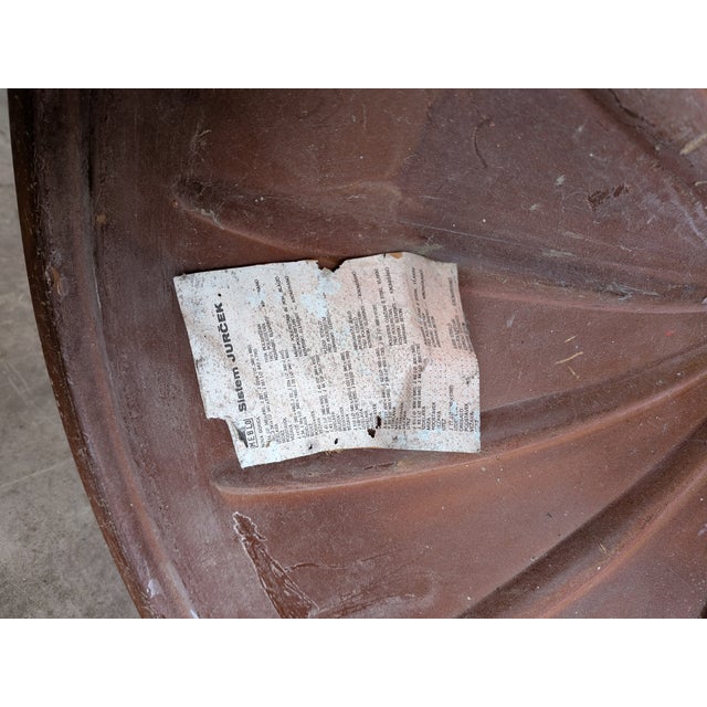 Vintage Red Tulip Table by Meblo Yugoslavia, 1960s For Sale - Image 6 of 15