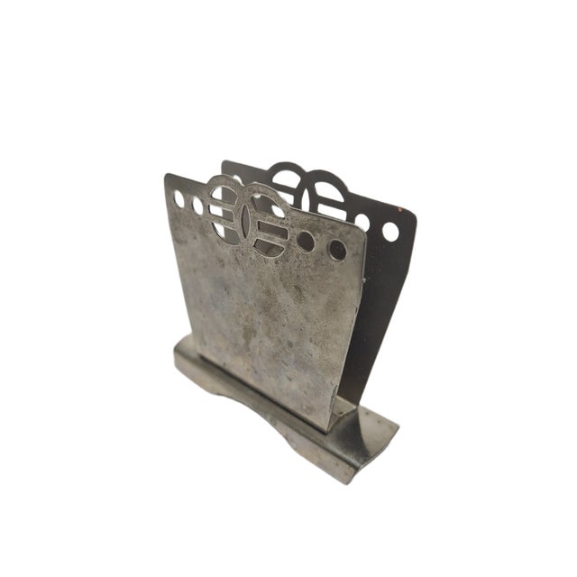 Art Deco Napkin Holder, Germany, 1950s, in Very Good conditions. Designed 1960 to 1969