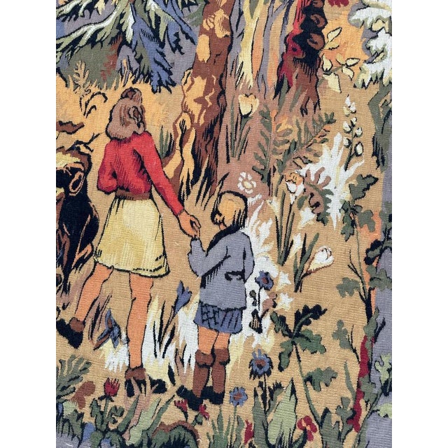 1930s Modern French Aubusson Tapestry Guy Laval from Bobyrugs, 1930s For Sale - Image 5 of 18