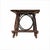 Pair of vintage twig tables with custom metal tops. Vintage Amish design. Some signs of wear, sturdy and functional....