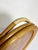 Gold Vintage Wicker and Rattan Tray, France, 1960s For Sale - Image 8 of 13