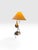 Metal 1990s Festa & Co. Glen Ellen California Sculptural Steel & Stone Table Lamp For Sale - Image 7 of 8