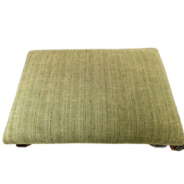 Antique French Louis XV Style Walnut Bench Stool, 1800s For Sale - Image 4 of 17