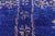 Berber Tribes of Morocco Vintage Blue Beni Mguild Moroccan Rug - 06'10 X 10'06 For Sale - Image 4 of 10