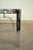 Mid Century Modern Chrome X-Frame Glass Top Hollywood Regency Coffee Table For Sale - Image 9 of 10