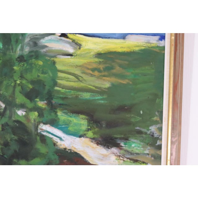 Alf Samuelsson, Lush Landscape, 1960s, Oil on Canvas, Framed For Sale - Image 7 of 18