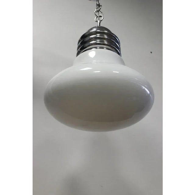 Artemide Arianna Bulb Cwiling Lamp attributed to Piero Brombin for Artemide, 1965 For Sale - Image 4 of 8