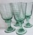 Sea Glass Green Goblets- Set of Four For Sale - Image 10 of 11