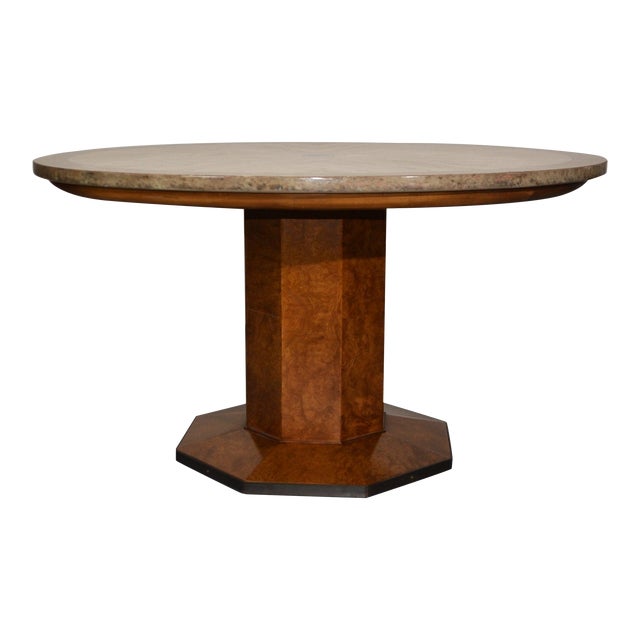 Travertine Table by John Chairish