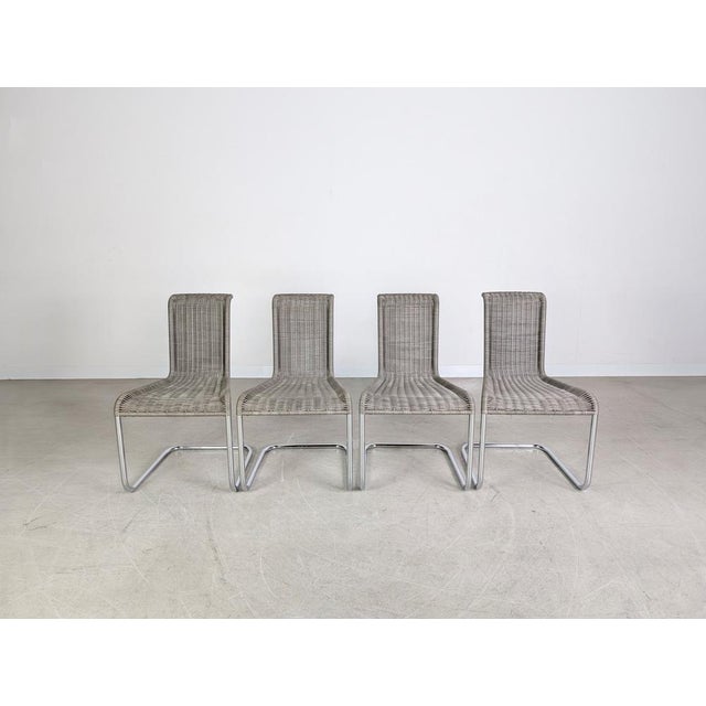 B20 Cantilever Chairs by Jean Prouve for Tecta, Set of 4 For Sale - Image 5 of 9