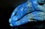 Natural Lapis Tiger Statue With Golden Pyrite Paperweight For Sale - Image 9 of 11