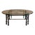 Late 20th Century Vintage Brutalist Giacometti Style Coffee Table For Sale