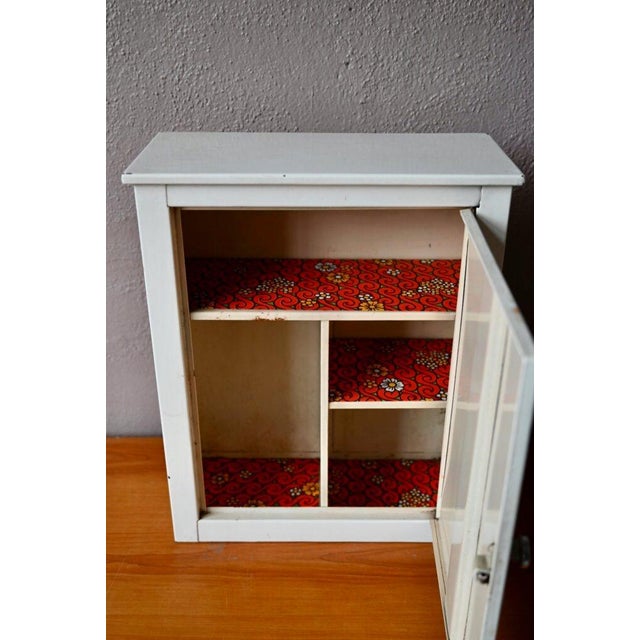 Boho Chic Bohemian Metal Medicine Cabinet, France, 1940s For Sale - Image 3 of 13