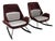 Scott Wilson for HBF Fulton Rocker Armchairs, Pair For Sale