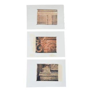 Vintage Eric Weller Architectural Photographic Prints - Set of 3 For Sale