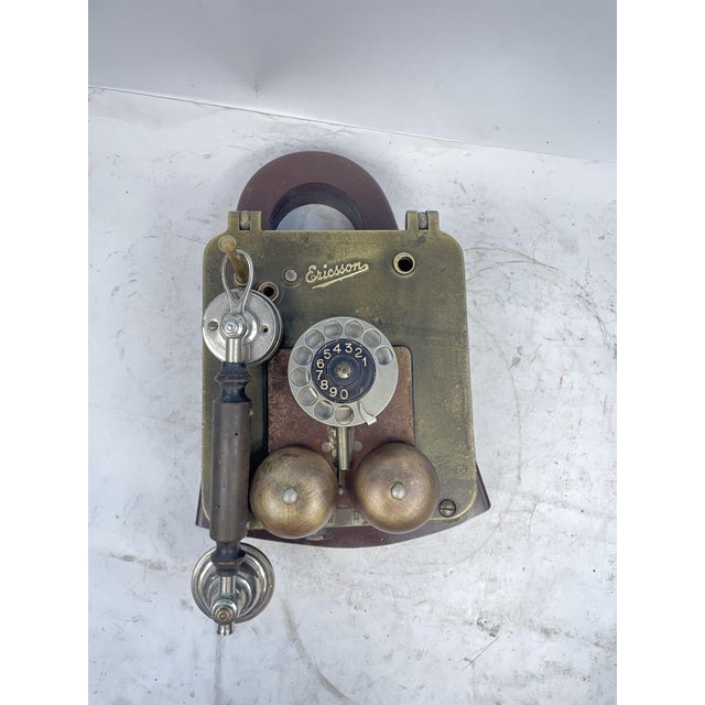 1940s Bronze on-Board Telephone from Ericsson, 1940s For Sale - Image 5 of 18