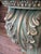 Pistachio Pair of Carved Acanthus Wall Bracket Shelves / Corbels in Distressed Green Finish For Sale - Image 8 of 12