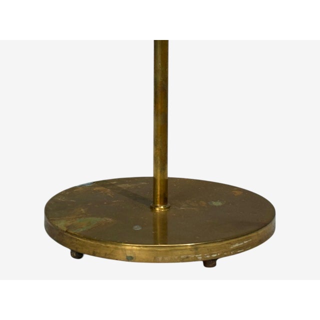 1960s Falkenbergs Belysning, Adjustable Floor Lamp, Brass, Bamboo, Sweden For Sale - Image 13 of 16