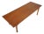Mid 20th Century Reclaimed 7.5 Ft. Oak Farmhouse Dining Table For Sale