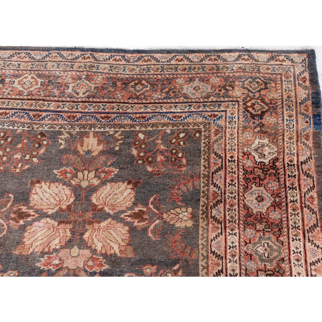 Antique Persian Sultanabad Carpet For Sale - Image 4 of 8