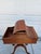 Wood Mahogany Flip Top Side Table With Interior Storage For Sale - Image 7 of 15