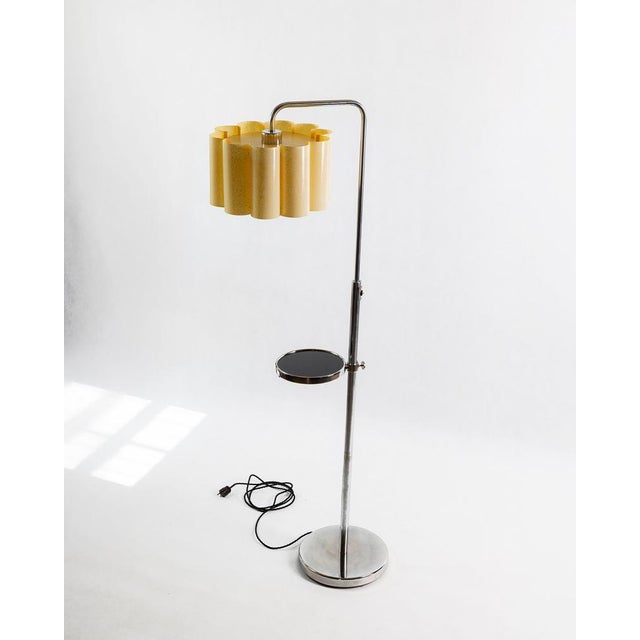 Czech Functionalist Floor Lamp, 1930s For Sale - Image 3 of 5