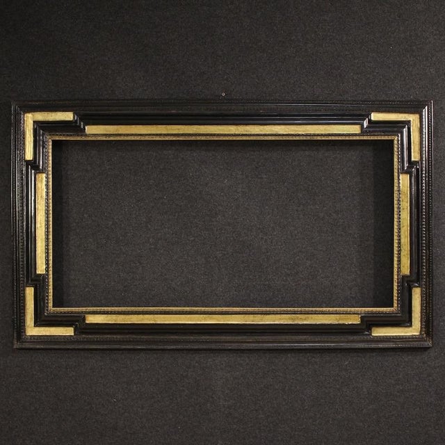 20th Century French Frame in Golden Wood, 1950 For Sale - Image 14 of 14