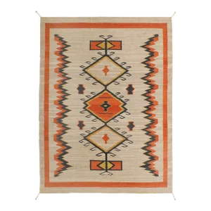Hand Knotted Navajo Style Kilim 8'11" X 11'11"