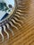 Patinated Gold Sunburst Mirror, 1970s For Sale - Image 11 of 18