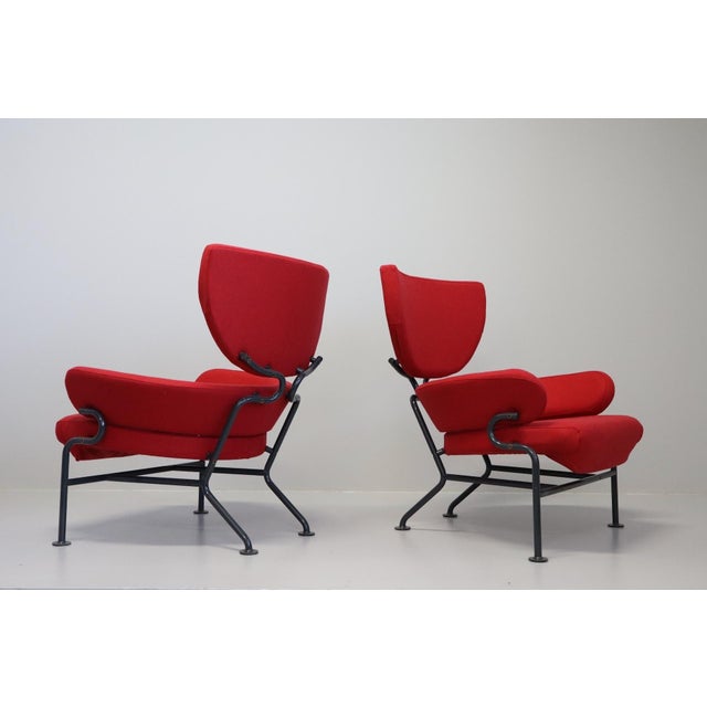 Vintage PL19 Lounge Chairs by Franco Albini for Poggi Pavia, 1955, Set of 2 For Sale - Image 6 of 18