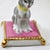 Pink Antique French La Courtille Workshop Cat on Pink Pillow Figurine For Sale - Image 8 of 10