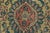Tabriz Rug 9’8” X 12’9” Pink Wool Vintage Distressed Hand-Knotted Carpet For Sale - Image 9 of 15