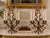 Italian Circa 1940s Italian Gilt Tole & Glass Fruit Candelabra — Pair For Sale - Image 3 of 10