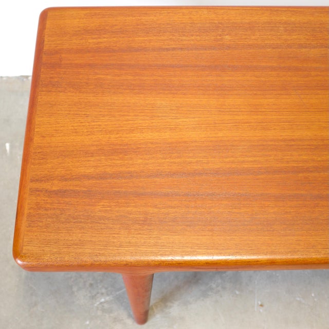 CFC Silkeborg Teak Coffee Table W/ Drawers, Designed by Johannes Andersen For Sale - Image 11 of 18