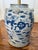 2020s Chinoiserie Hand Painted Ceramic Ginger Jar Lamp With Blue Dragons For Sale - Image 5 of 8